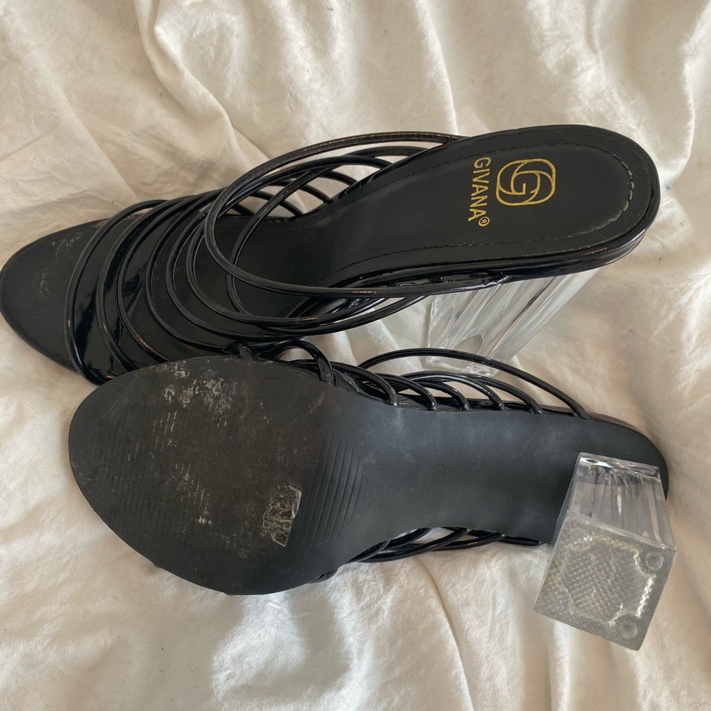 Open strap heels - Picture 2 of 3